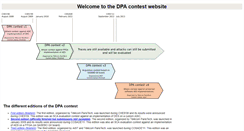 Desktop Screenshot of dpacontest.org
